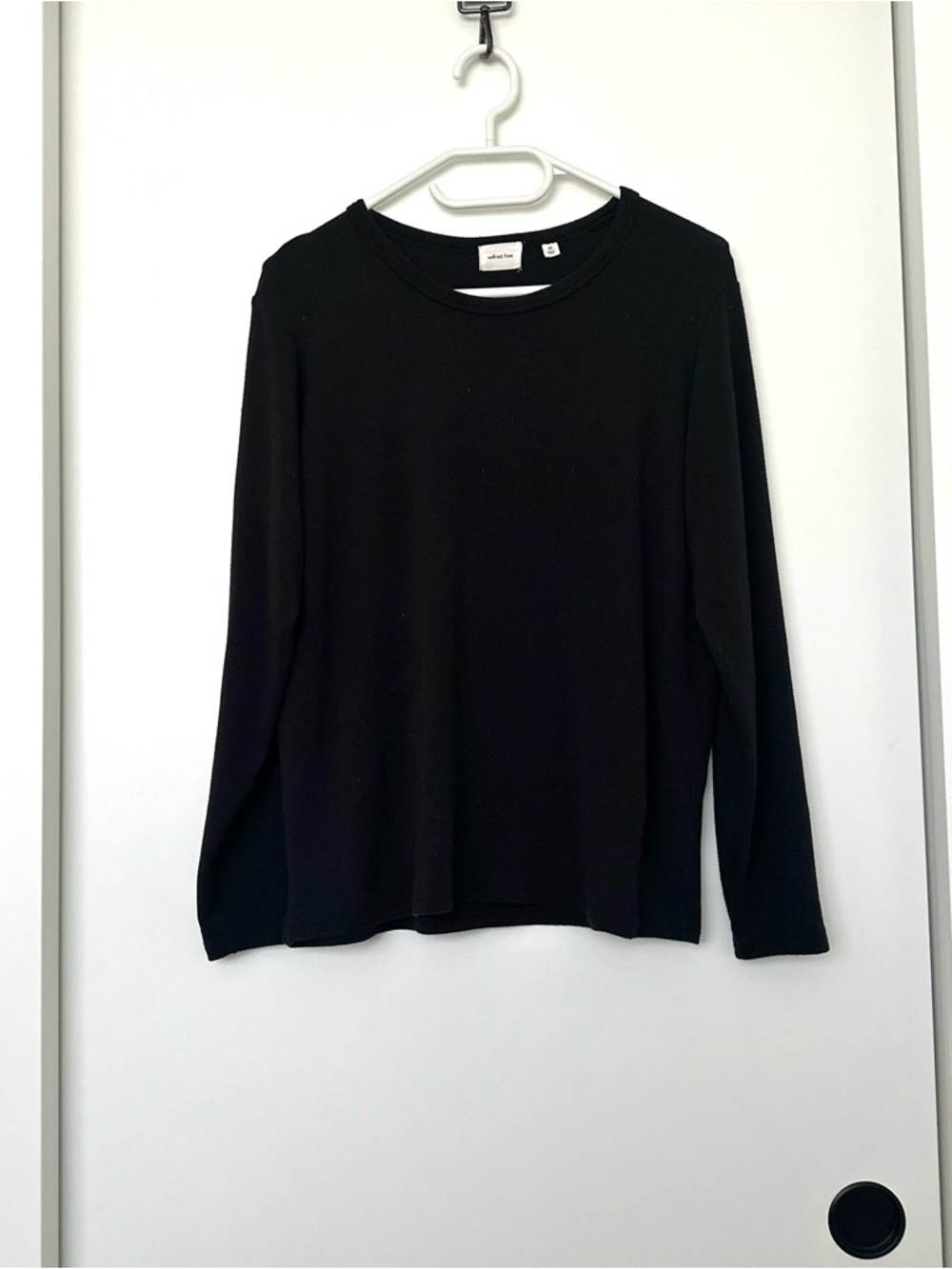 Wilfred Black Long Sleeve Shirt